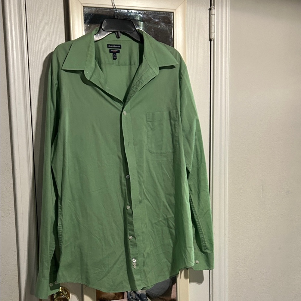 Croft & Barrow Green Men's Shirt